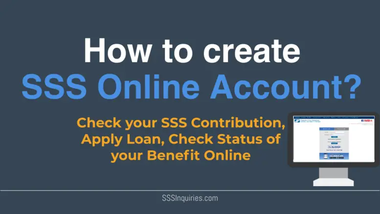 How to Create Online SSS Account
