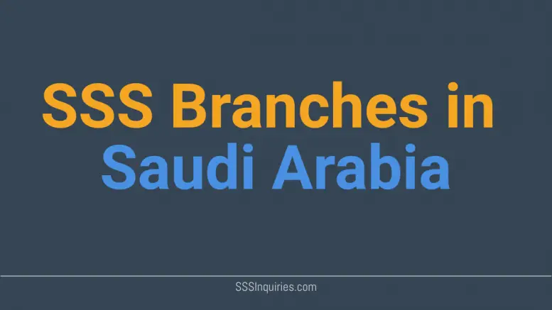 SSS Branches in Saudi Arabia