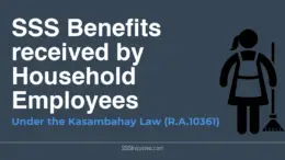 SSS Benefits received by Kasambahay