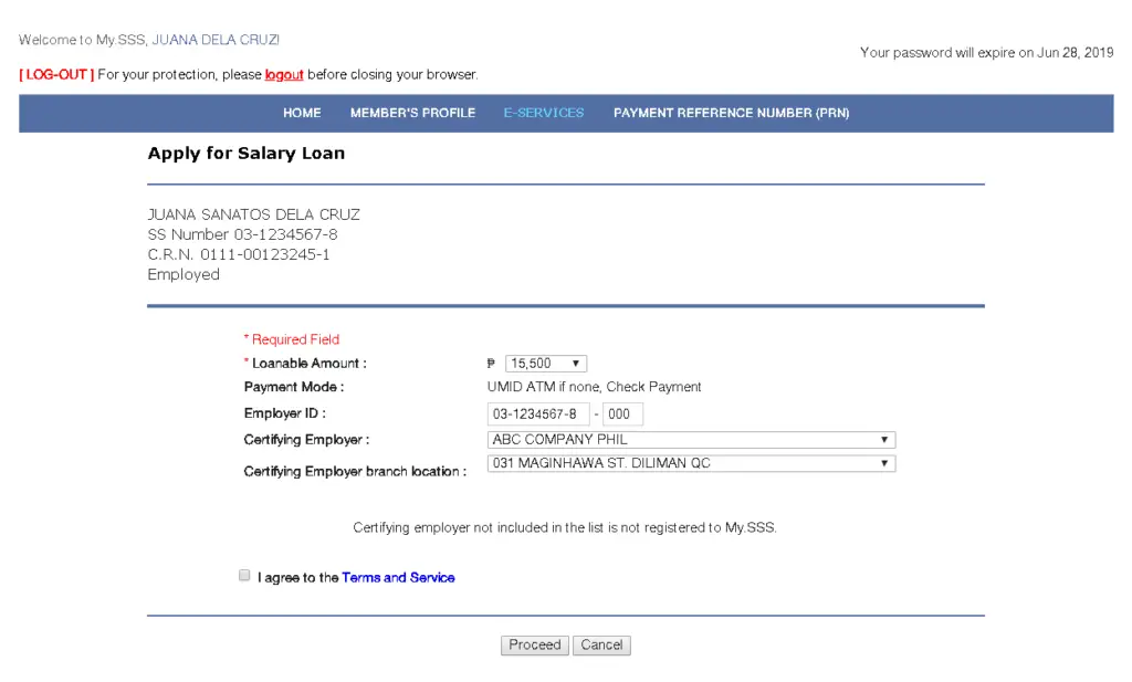 How to Check Your SSS Lonable Amount Online 4