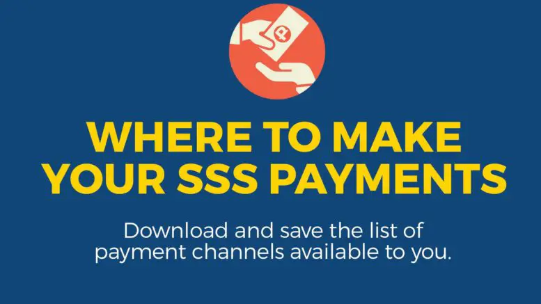 Where to Make your SSS Payments