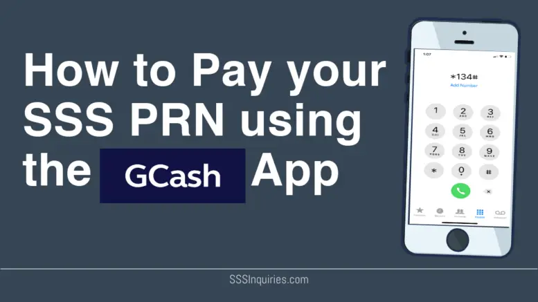 How to Pay your SSS PRN using the GCash App