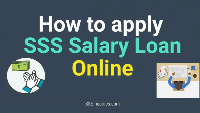 How to apply SSS Salary Loan Online