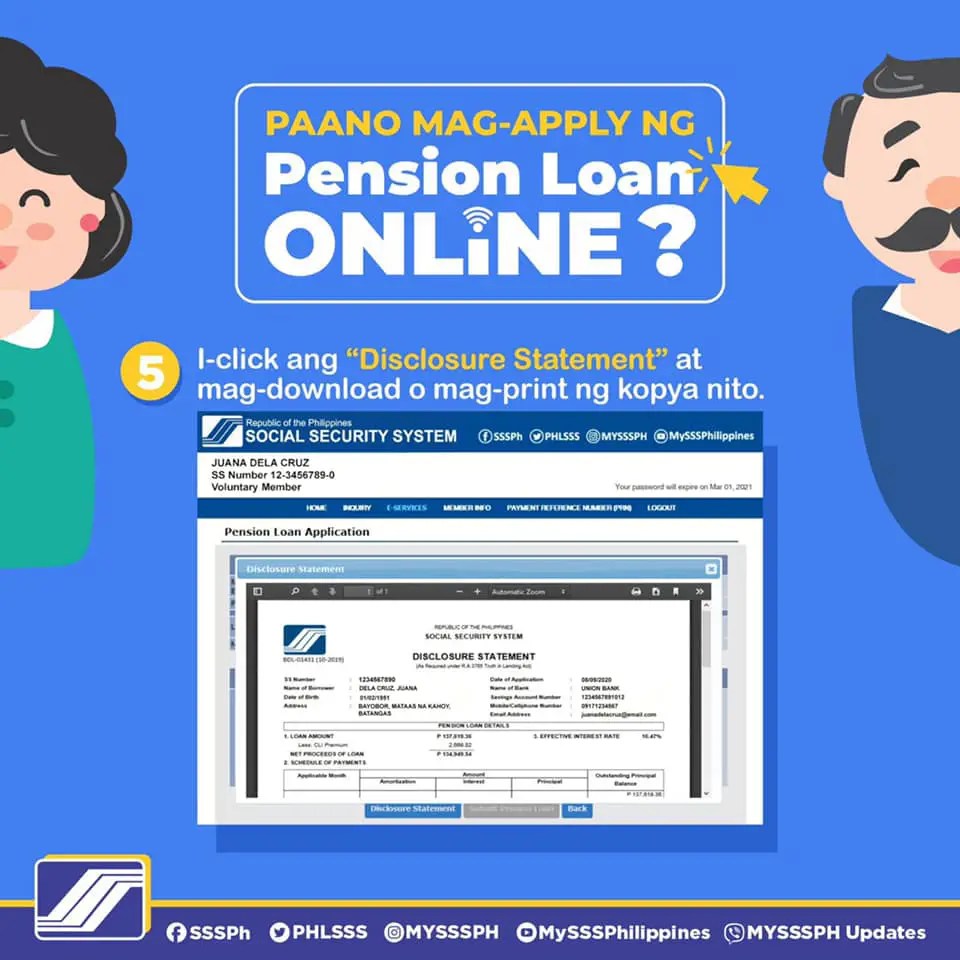 How to Apply for SSS Pension Loan online 1