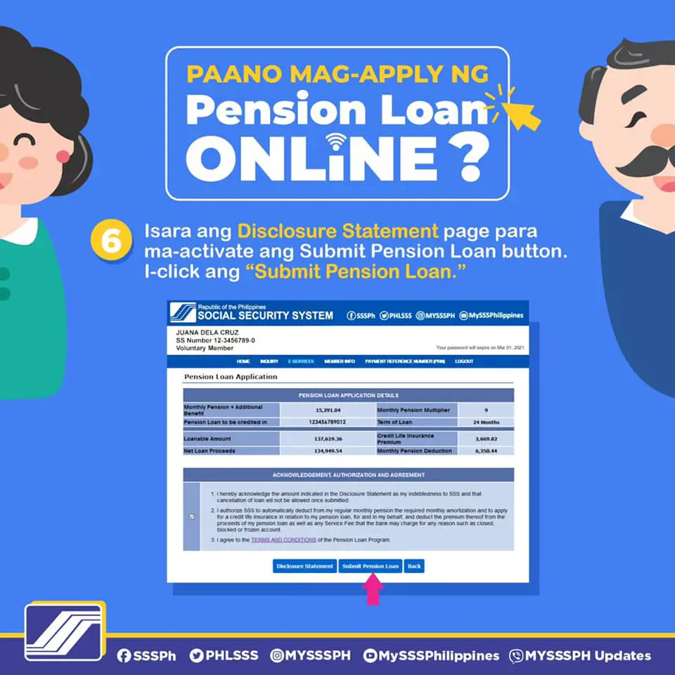 How to Apply for SSS Pension Loan online 1