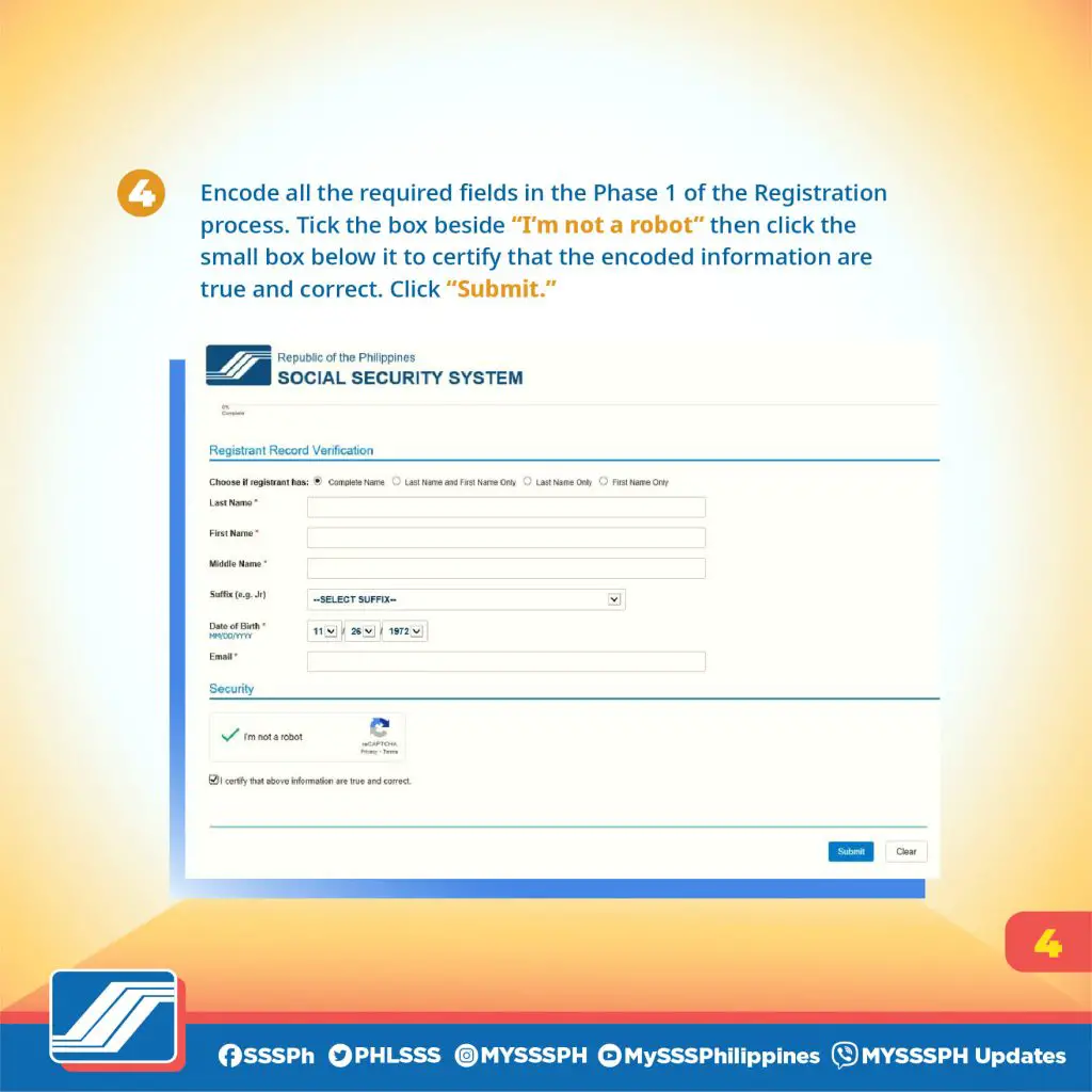 How to Apply for an SSS Number Online and Upload Supporting Documents