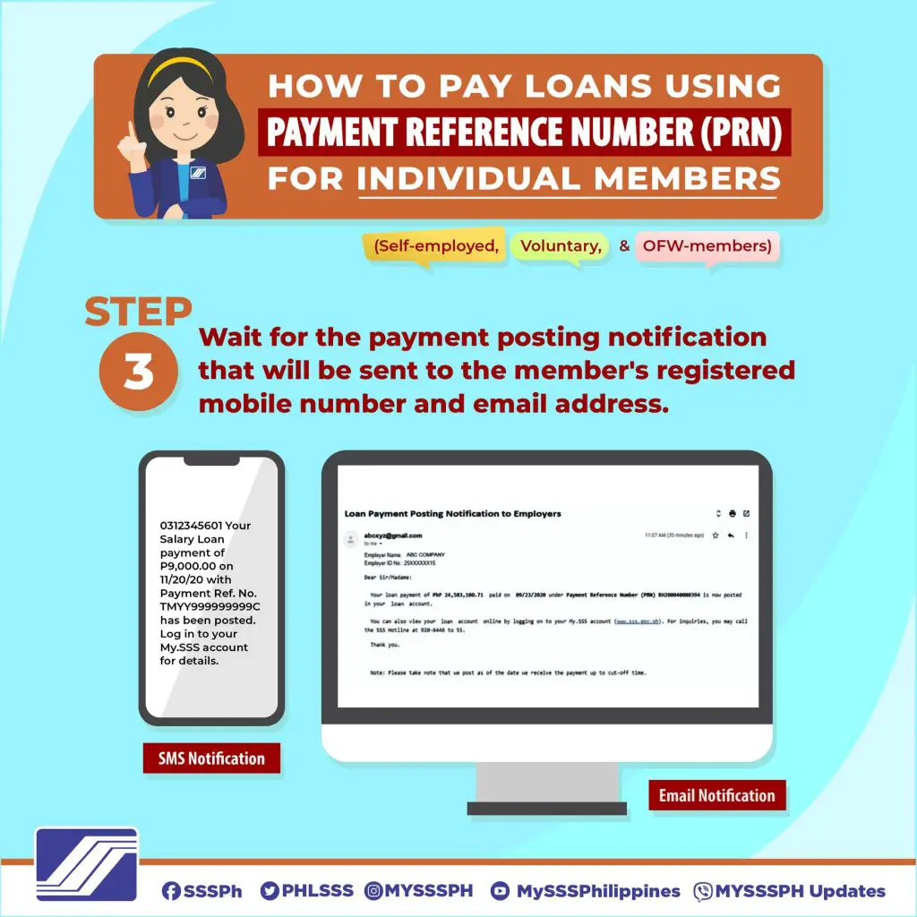 How to Pay your SSS Loan using Payment Reference Number for Individual Members 2 (11)