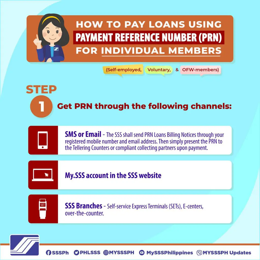 How to Pay your SSS Loan using Payment Reference Number for Indiviudal Members 2 (1)