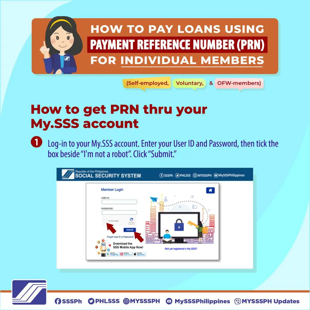 How to Pay your SSS Loan using Payment Reference Number for Individual Members 2 (1)