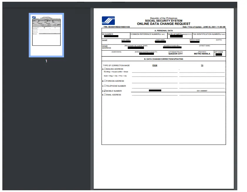 How to Update Contact Information for SSS Pensioners 007 (1)