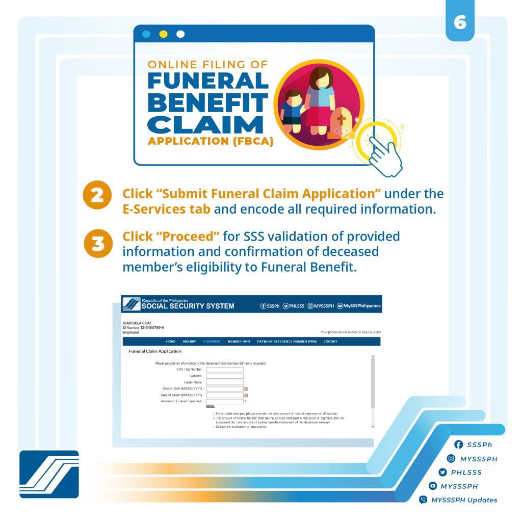 How to File for SSS Funeral Claim Online