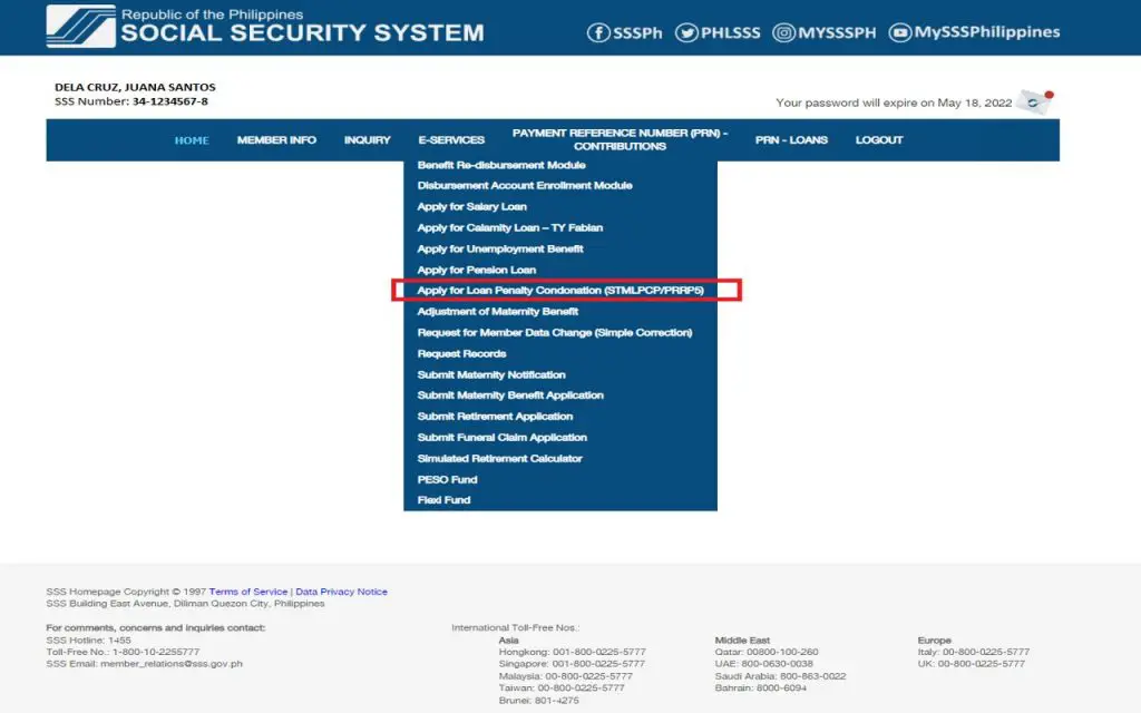 How to Apply SSS Loan Penalty Condonation Program 2021 - 015