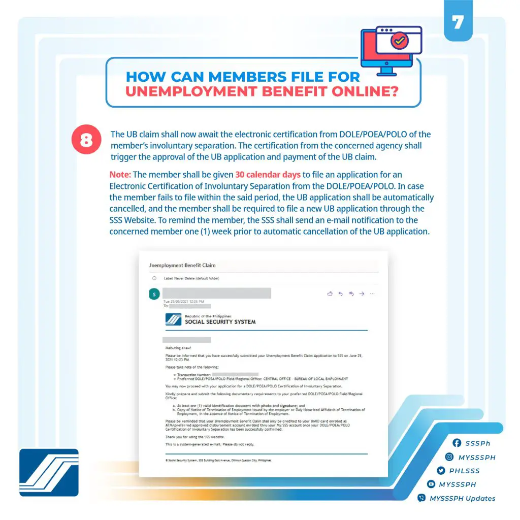 How to File for SSS Unemployment Benefit Online thru SSS Website