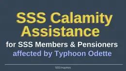 SSS Calamity Assistance for SSS Members affected by Typhoon Odette - SSS Inquiries Blog