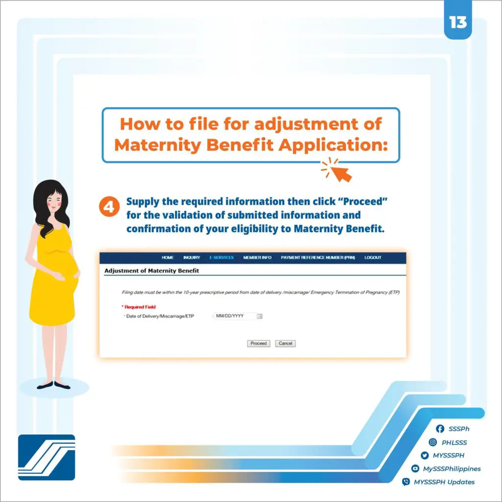How to File for SSS Maternity Benefit (MAT2) in SSS Website for female Self Employed, Voluntary, OFW, Non Working Spouse and Members Separated from Employers?
