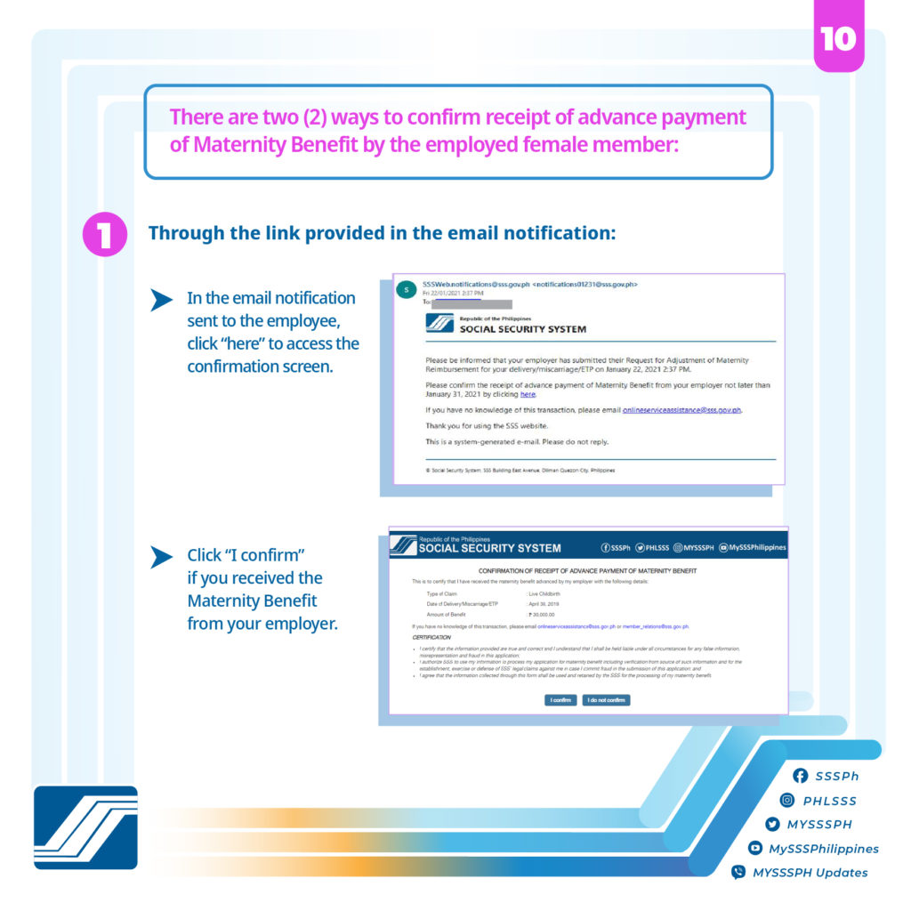 How to File for SSS Maternity Benefit Reimbursement Application for Regular and Household Employers - Thumbnail