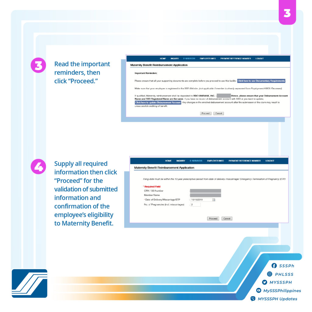 How to File for SSS Maternity Benefit Reimbursement Application for Regular and Household Employers - Thumbnail