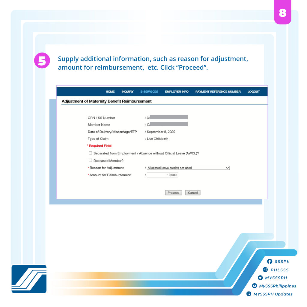 How to File for SSS Maternity Benefit Reimbursement Application for Regular and Household Employers - Thumbnail