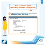Mat1 How to File for SSS Maternity Benefit (MAT2) in SSS Website for female ...